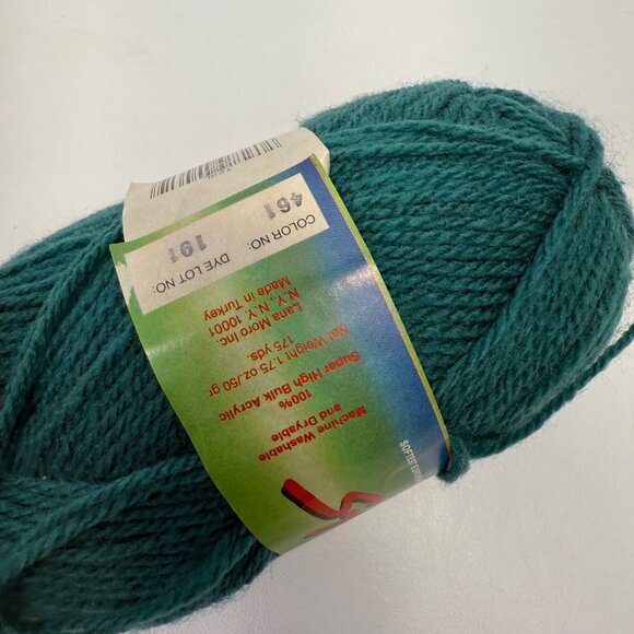 Lana Moro Super Soft‎ 3 Yarn Lot Acrylic Vintage 5 Skeins - Picture 15 of 16